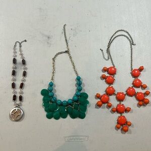 Lot of 3 necklaces